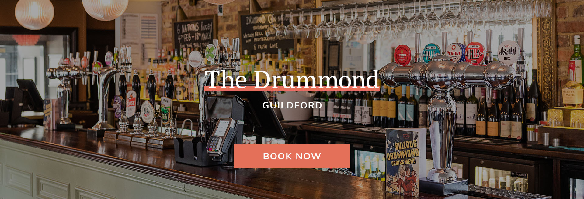 Come down to your local pub at The Drummond in Guildford